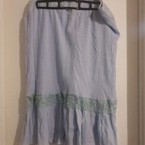 Light Blue Skirt